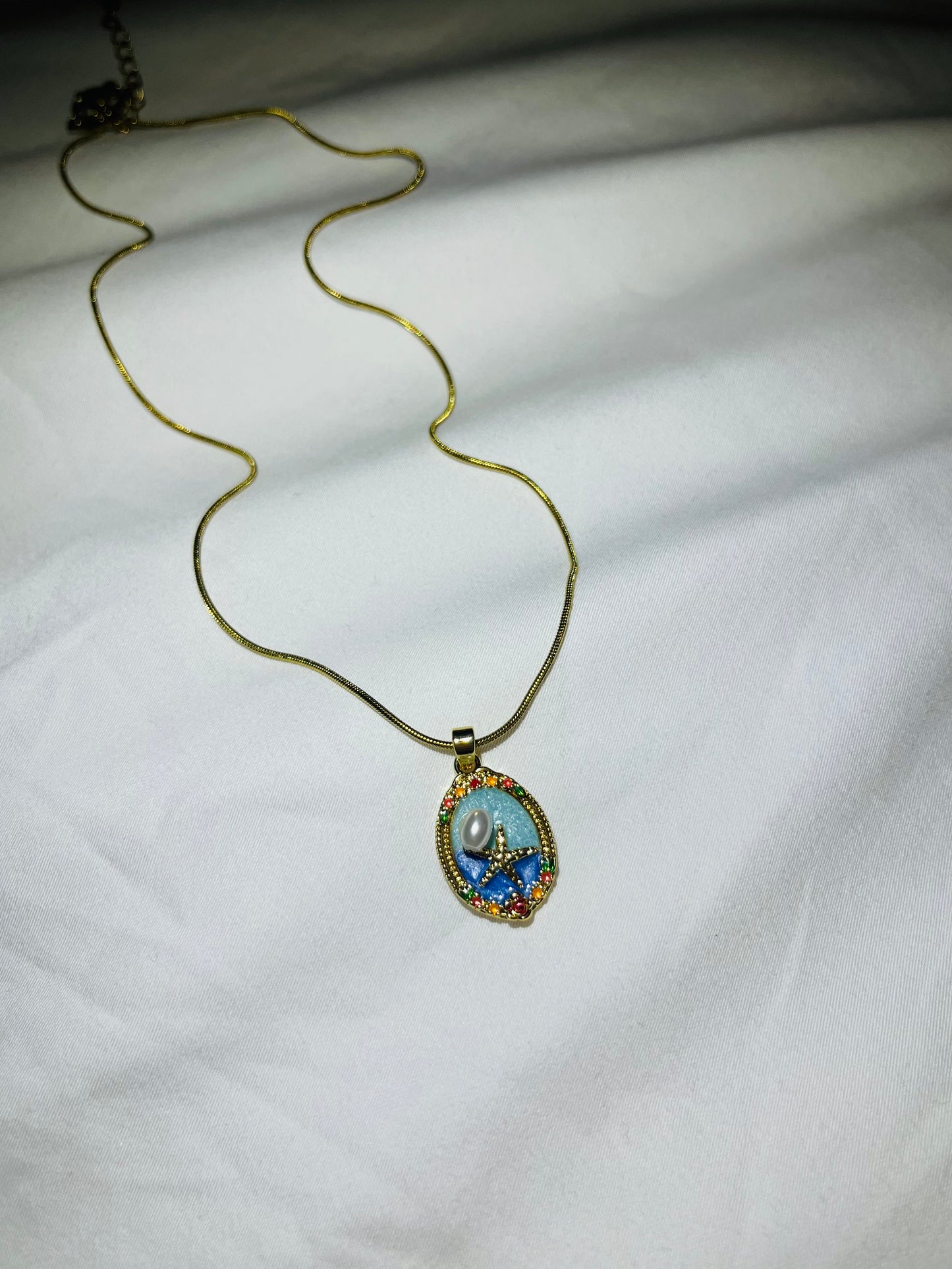 Deniz Yıldızlı Kolye