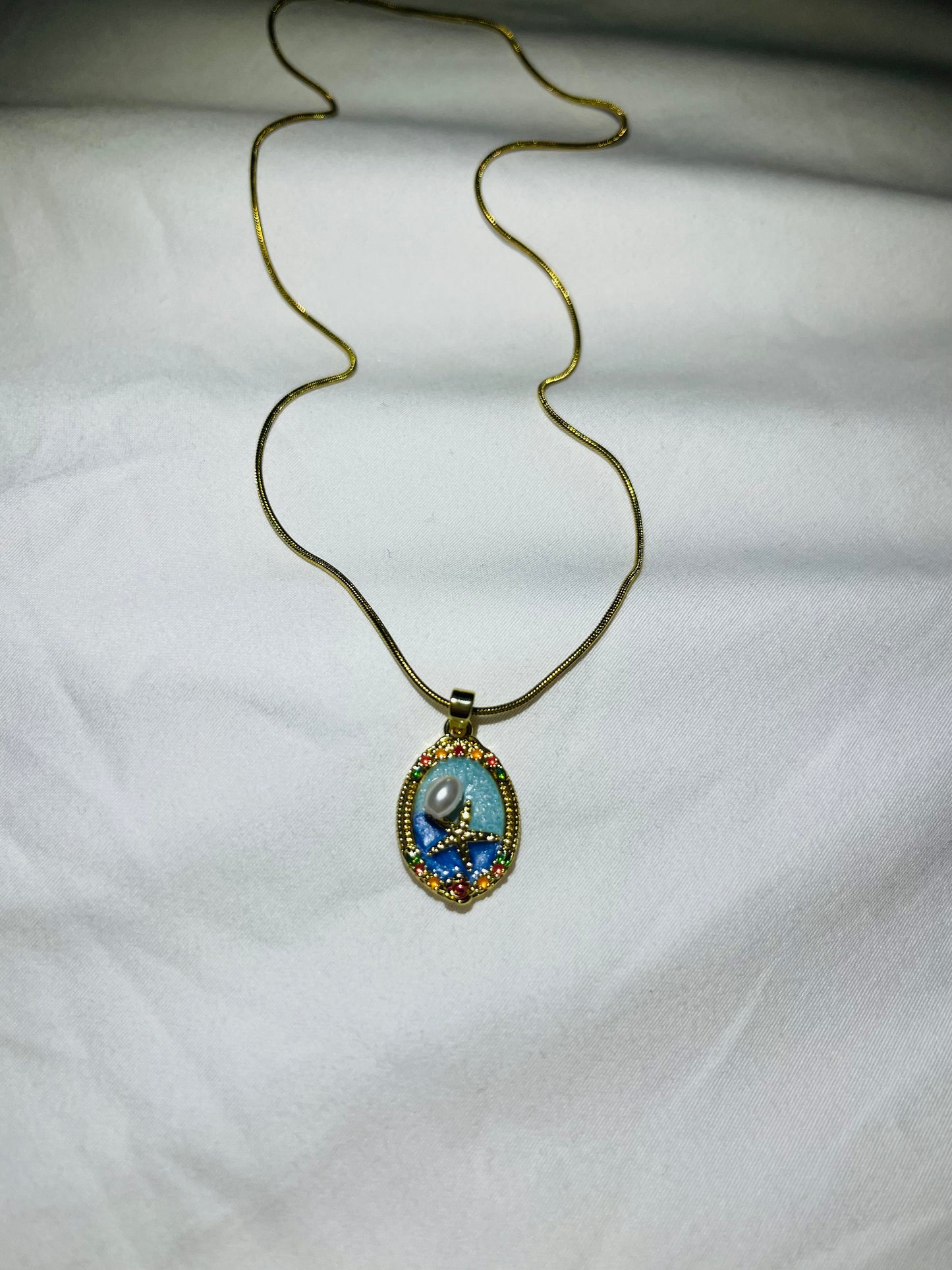 Deniz Yıldızlı Kolye