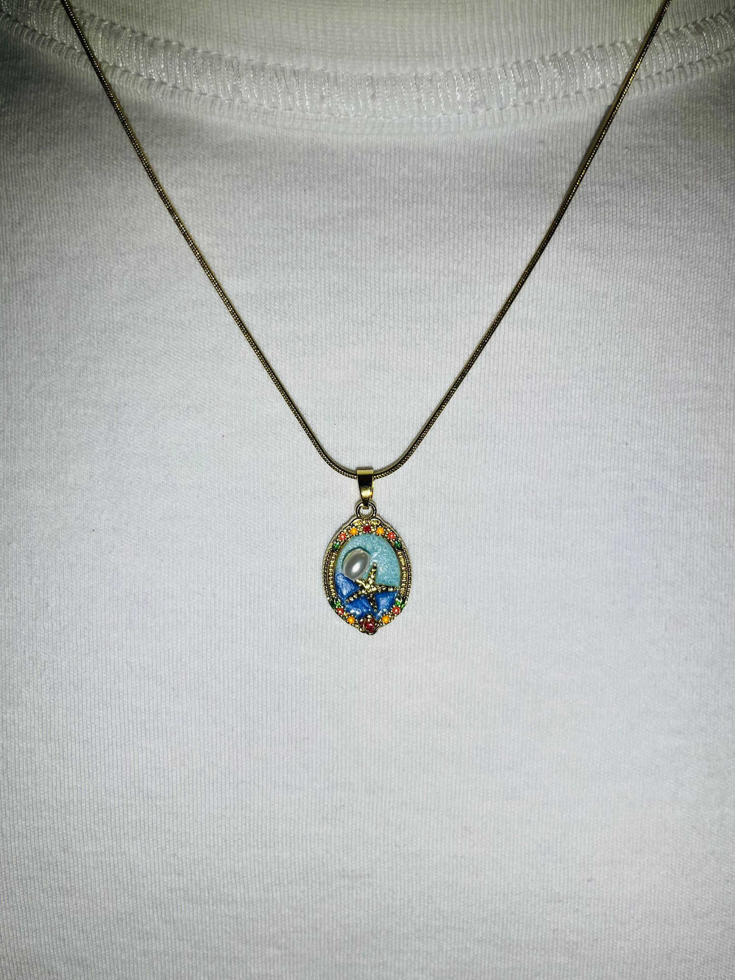 Deniz Yıldızlı Kolye